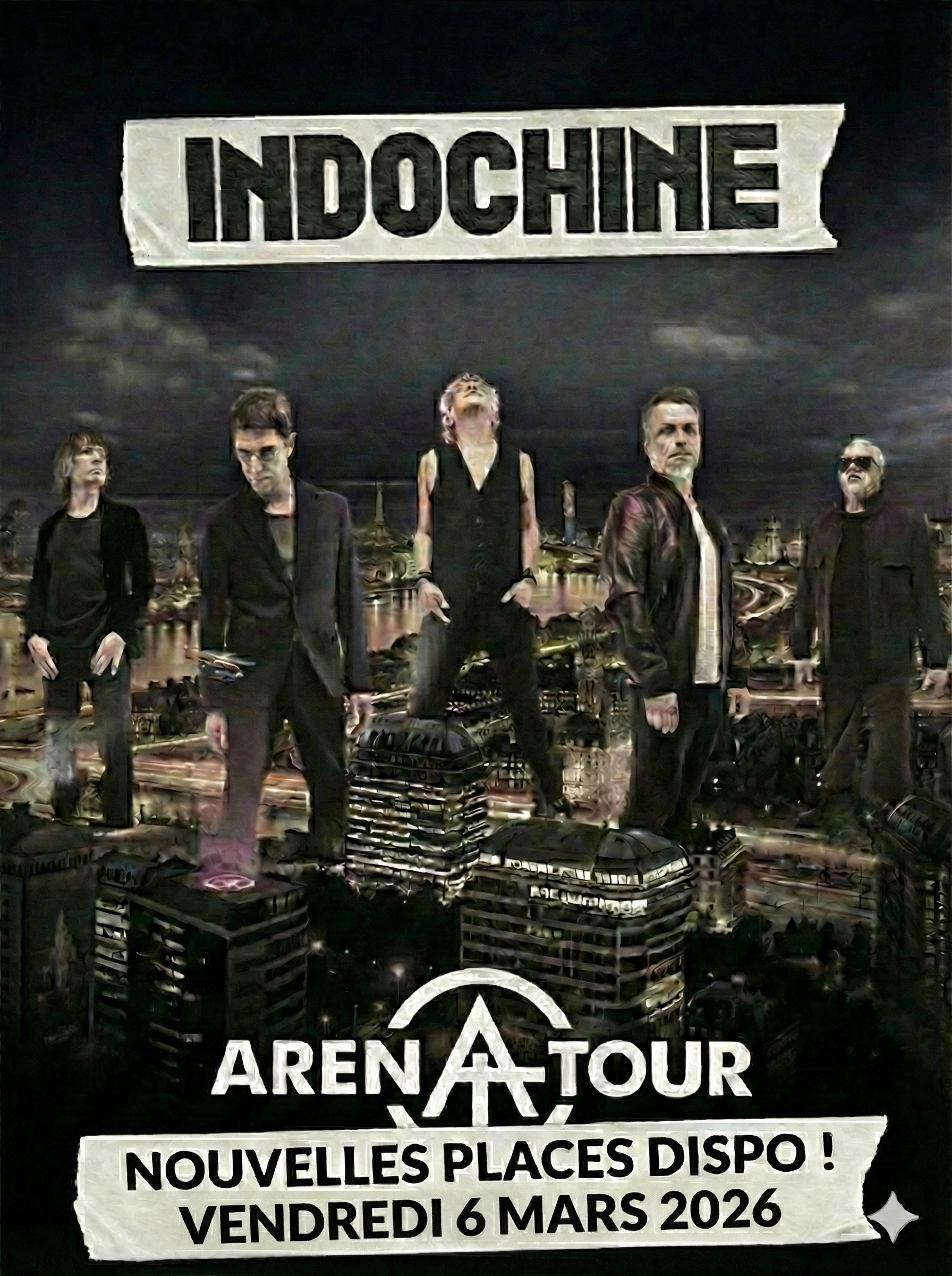 INDOCHINE ACCOR ARENA 6 MARS 2026