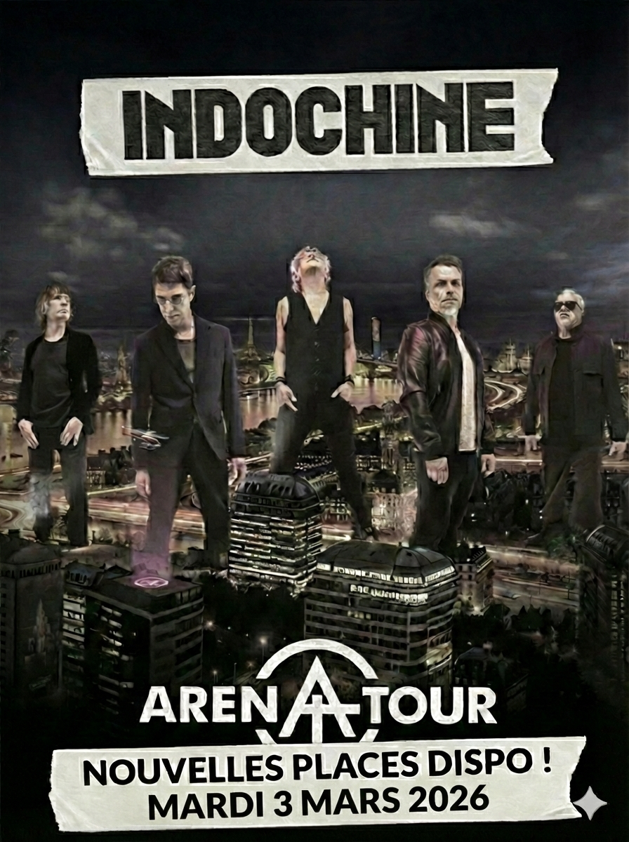 INDOCHINE ACCOR ARENA 3 MARS 2026