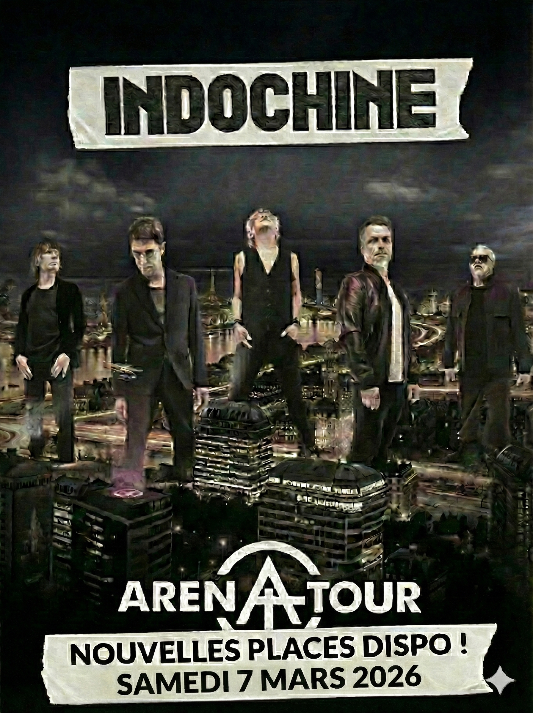 INDOCHINE ACCOR ARENA 7 MARS 2026